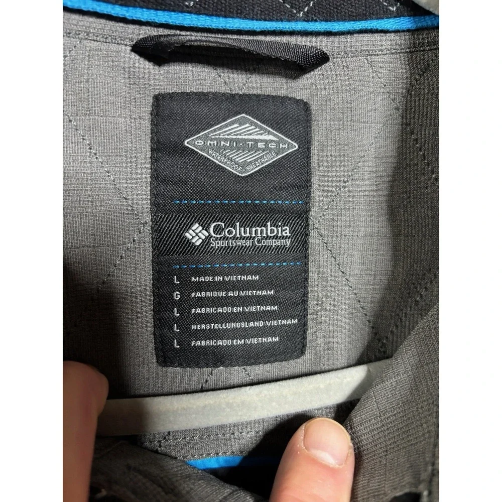 Columbia ~ Transit Zone Shell II Men's Water & Wind Resistant Jacket Size Large